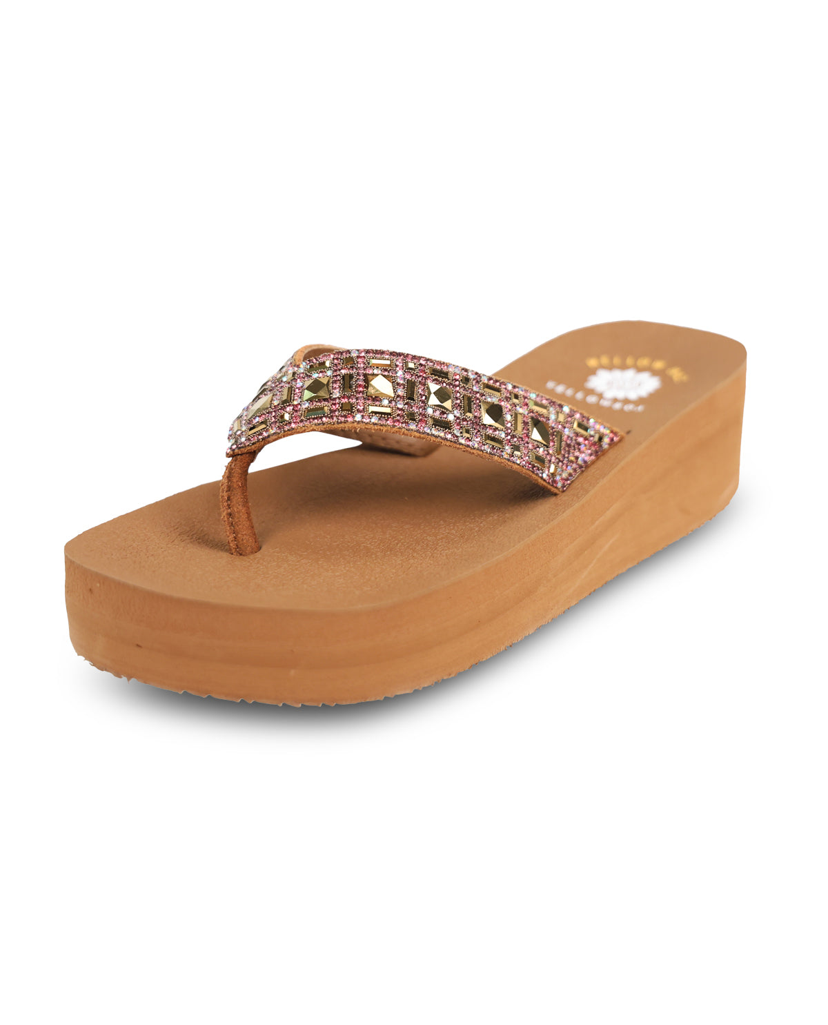 Yellow Box Pria Sandal Pink Multi