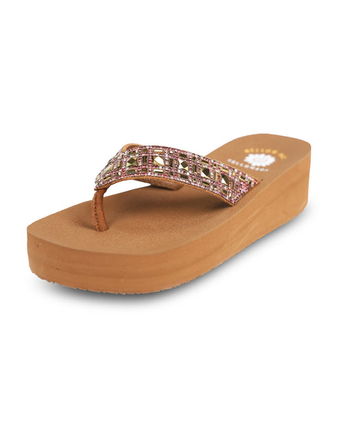 Yellow Box Pria Sandal Pink Multi
