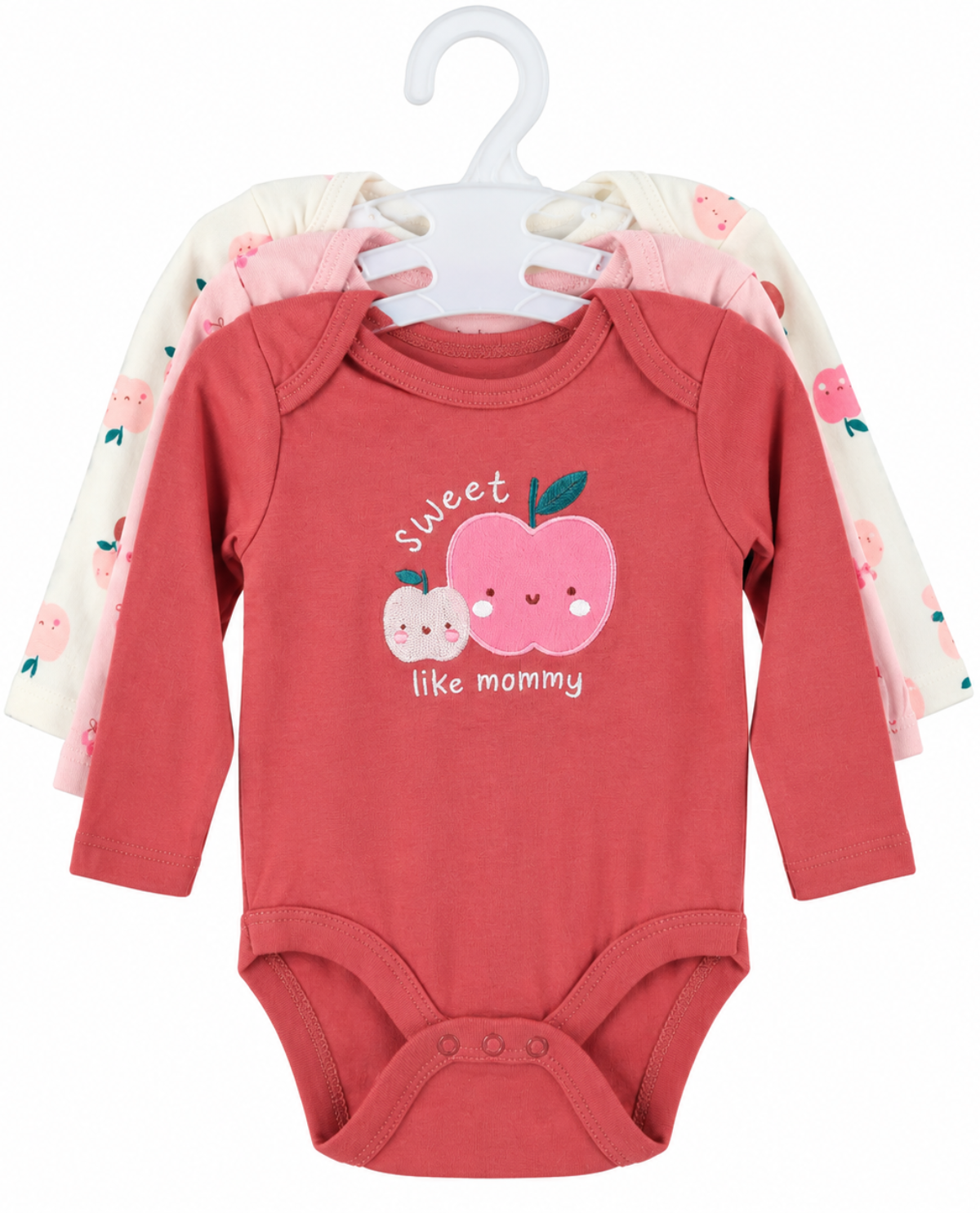 Baby Views Girls 3 Pack Bodysuits