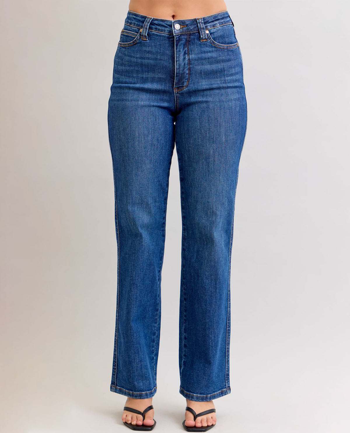 Judy Blue High Waist Tummy Control Straight Jeans