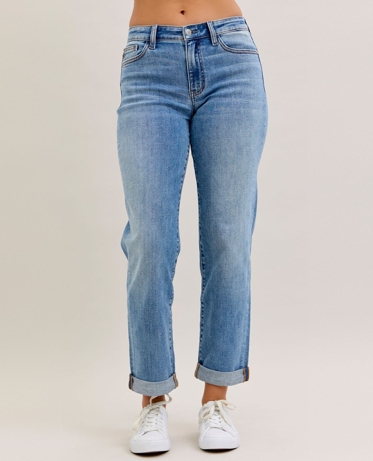 Judy Blue MD Boyfriend Jeans