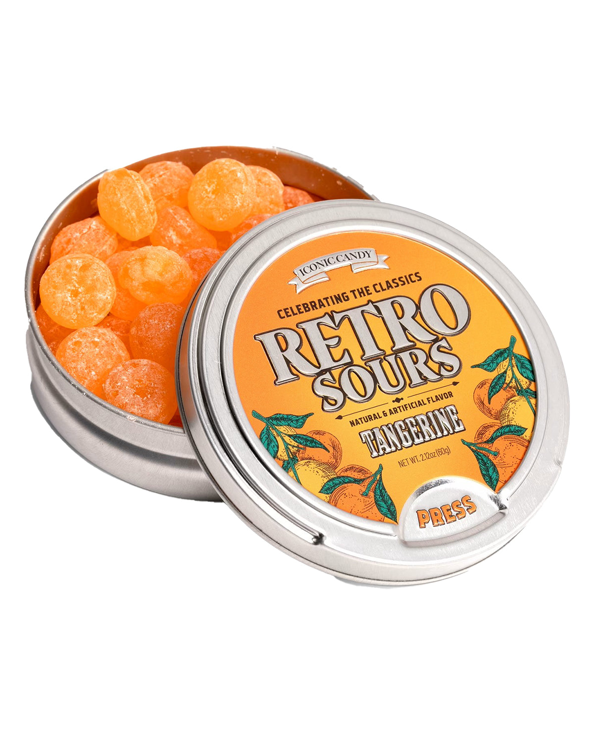 Retro Sour Tin-Tangerine