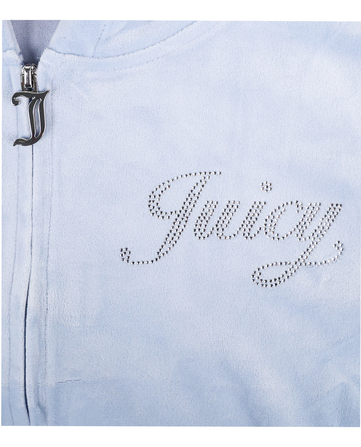Juicy Couture Velour Jacket with Rhinestone Script