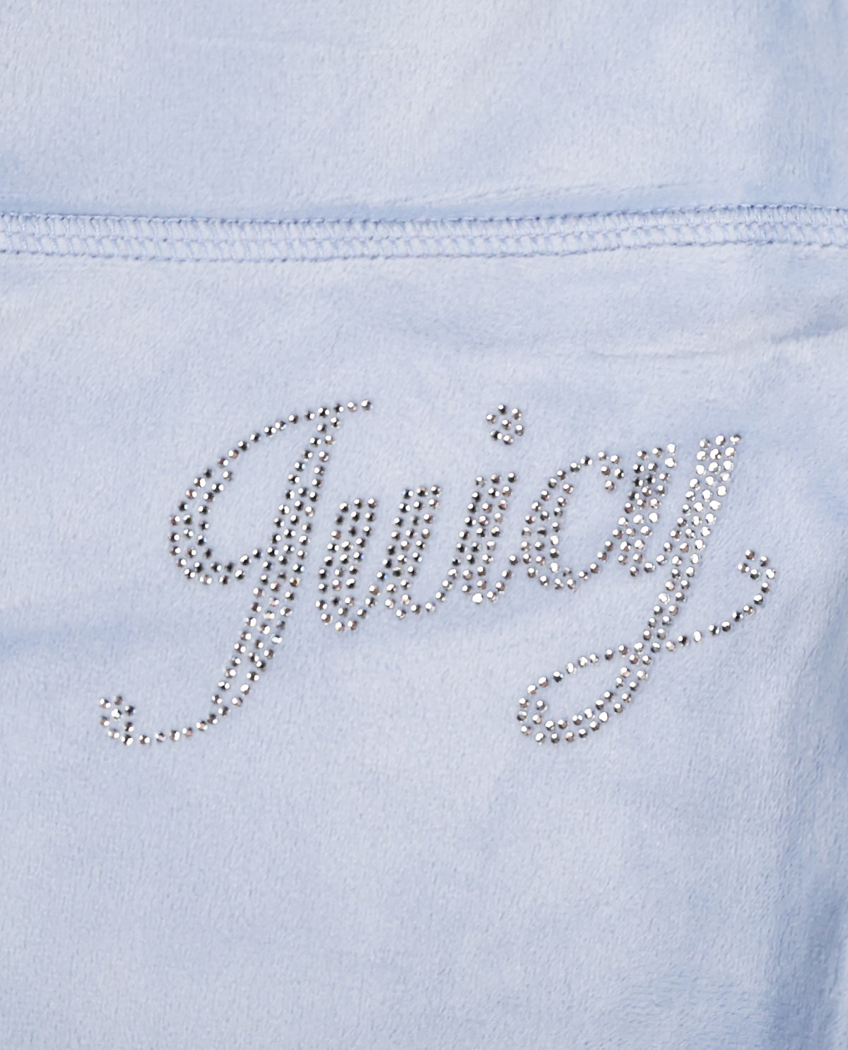 Juicy Velour Pant with Rhinestone Script