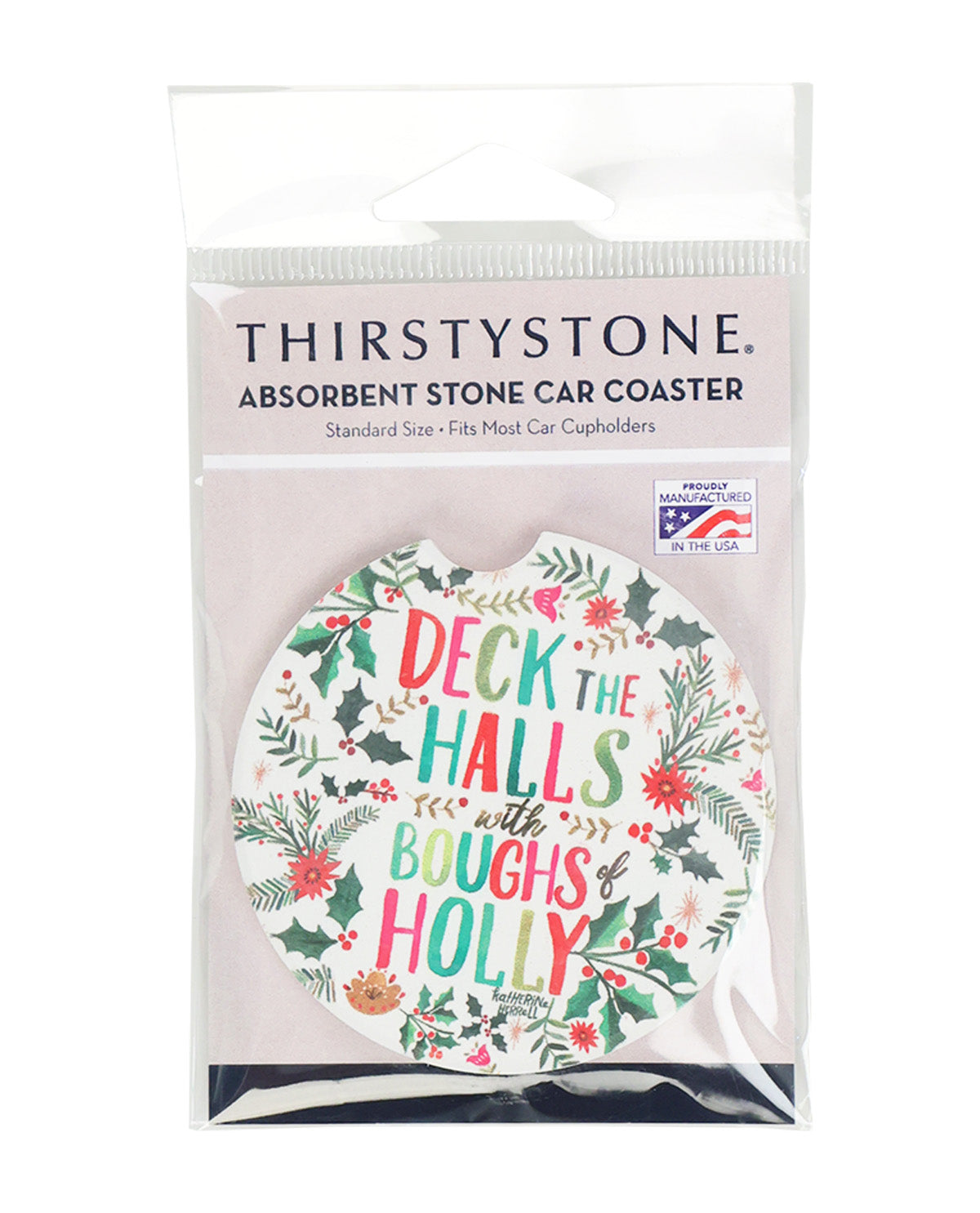 Deck The Halls Car Coaster
