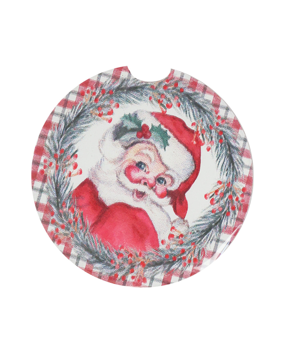 Vintage Santa Car Coaster