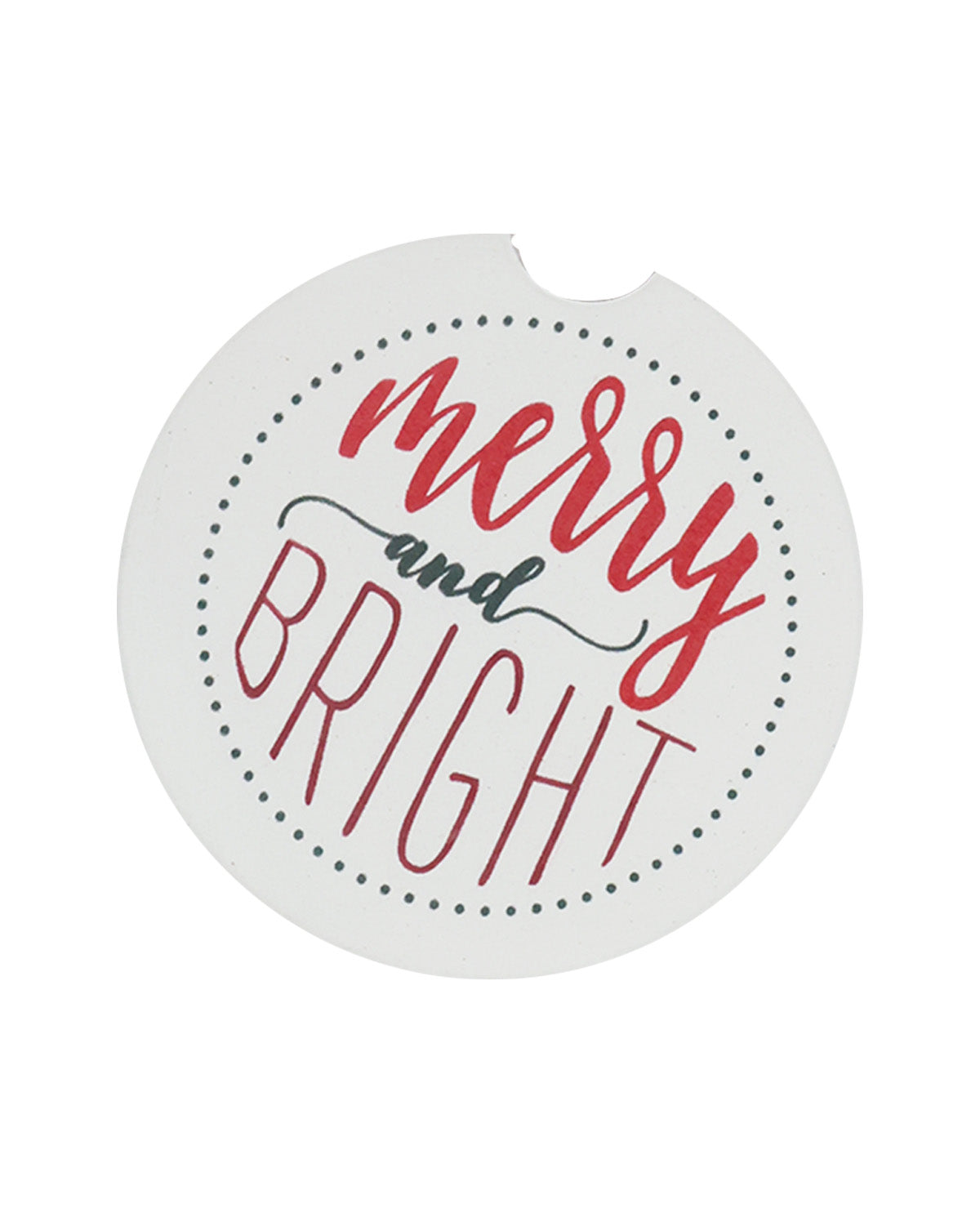Merry Lights Car Coaster