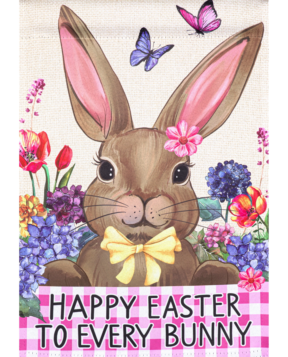 Happy Easter To Every Bunny Garden Flag