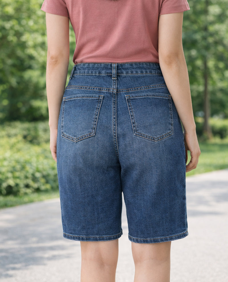 D Jeans 10" Bermuda Short Dark Nova