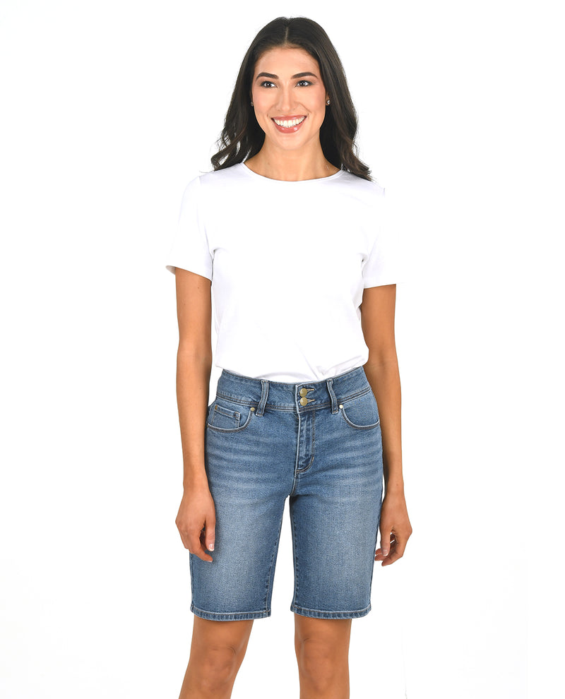 D Jeans 10" Butt Lifter Bermuda Shorts