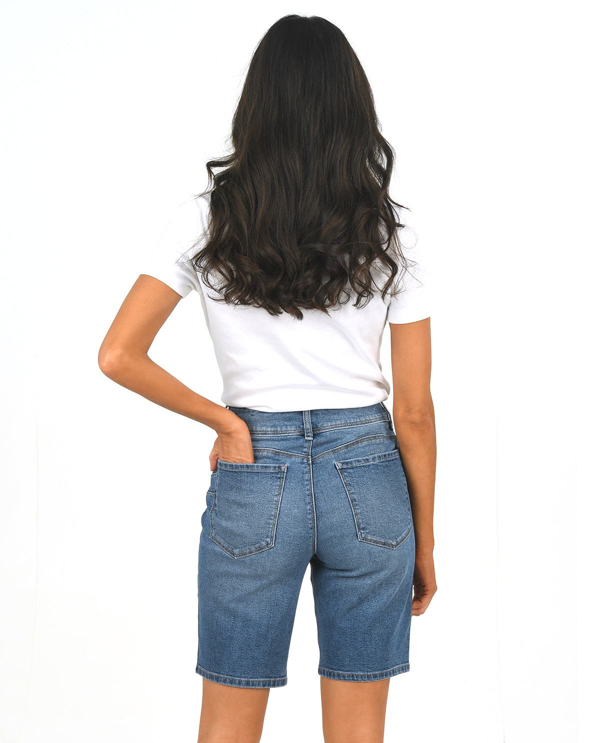 D Jeans 10" Butt Lifter Bermuda Shorts
