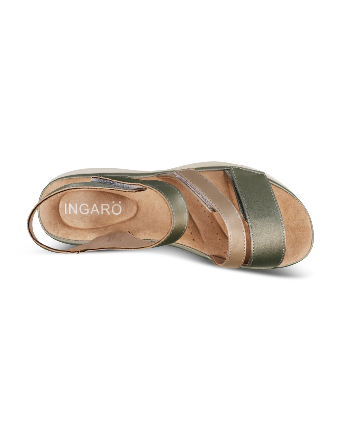 Ingaro Patricia Sandal Light Olive