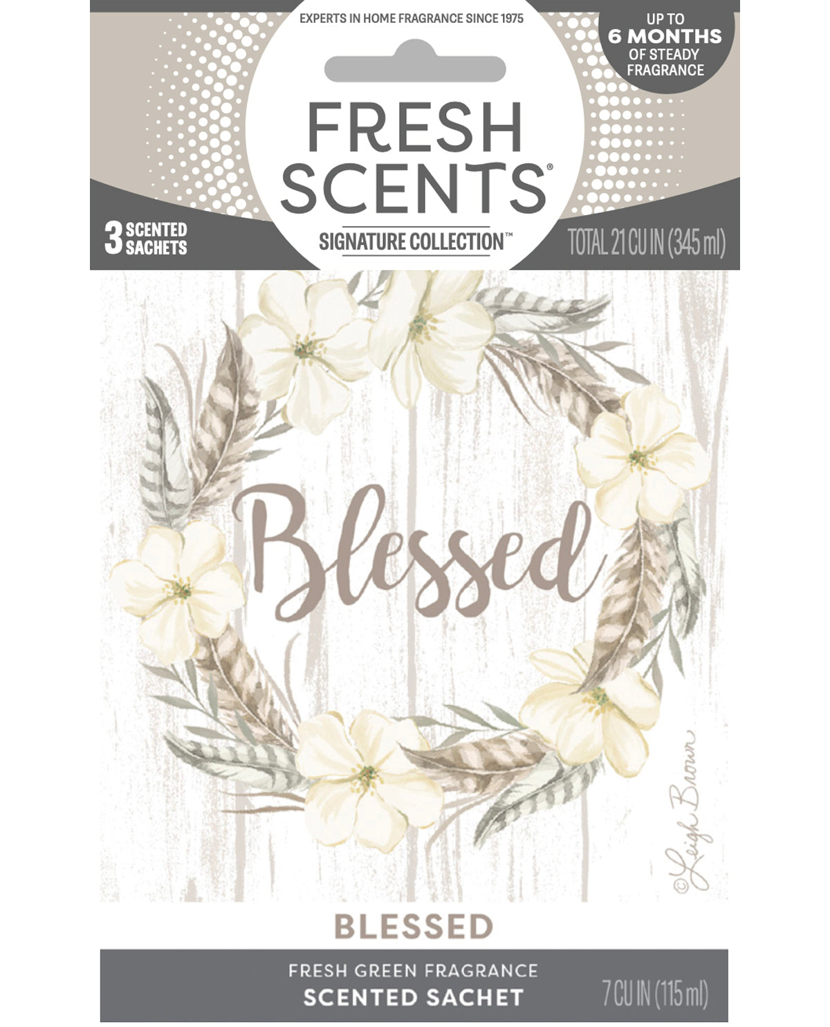 Willowbrook Blessed Wreath 3pk Scented Sachets
