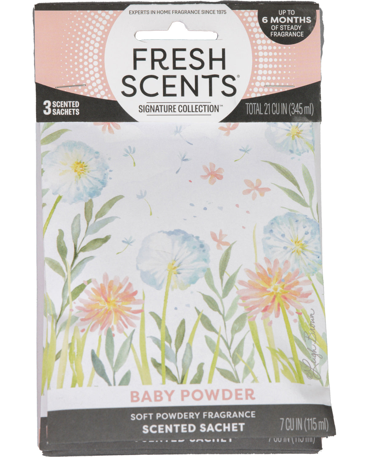 Baby Powder 3pk Scented Sachets