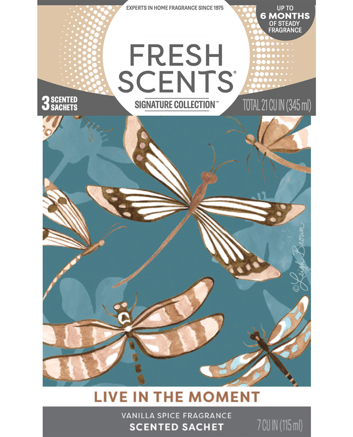 Live In The Moment 3pk Scented Sachets