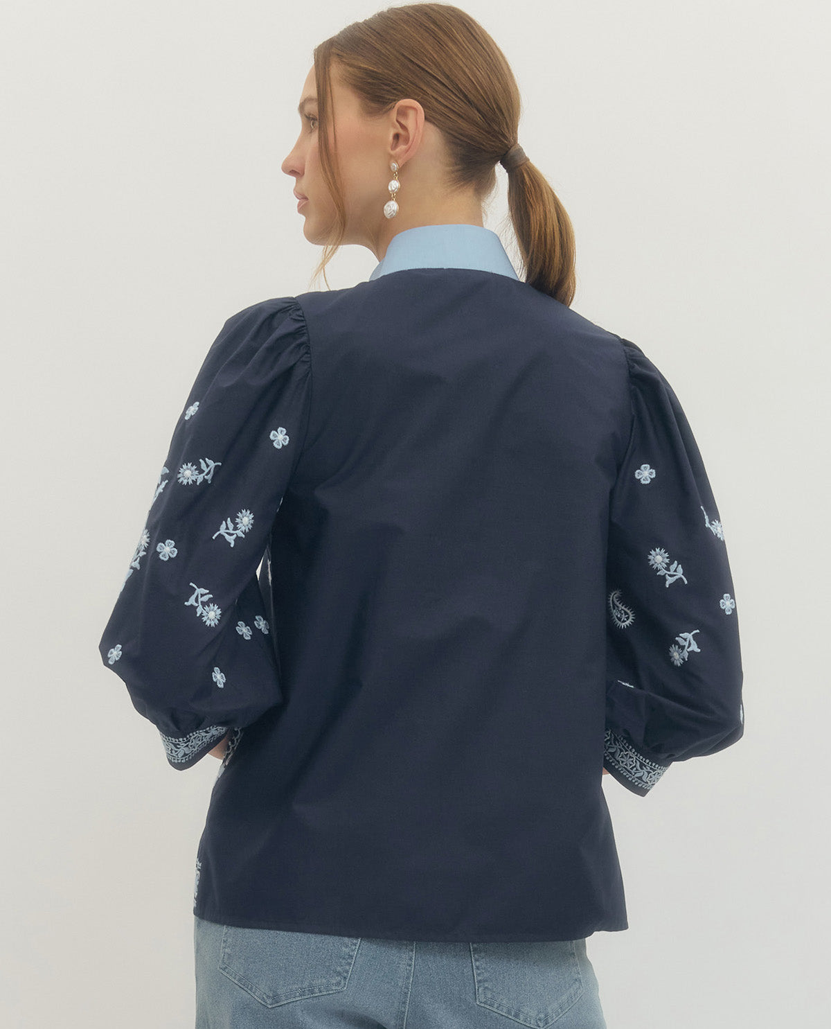 Entro Border Print Top