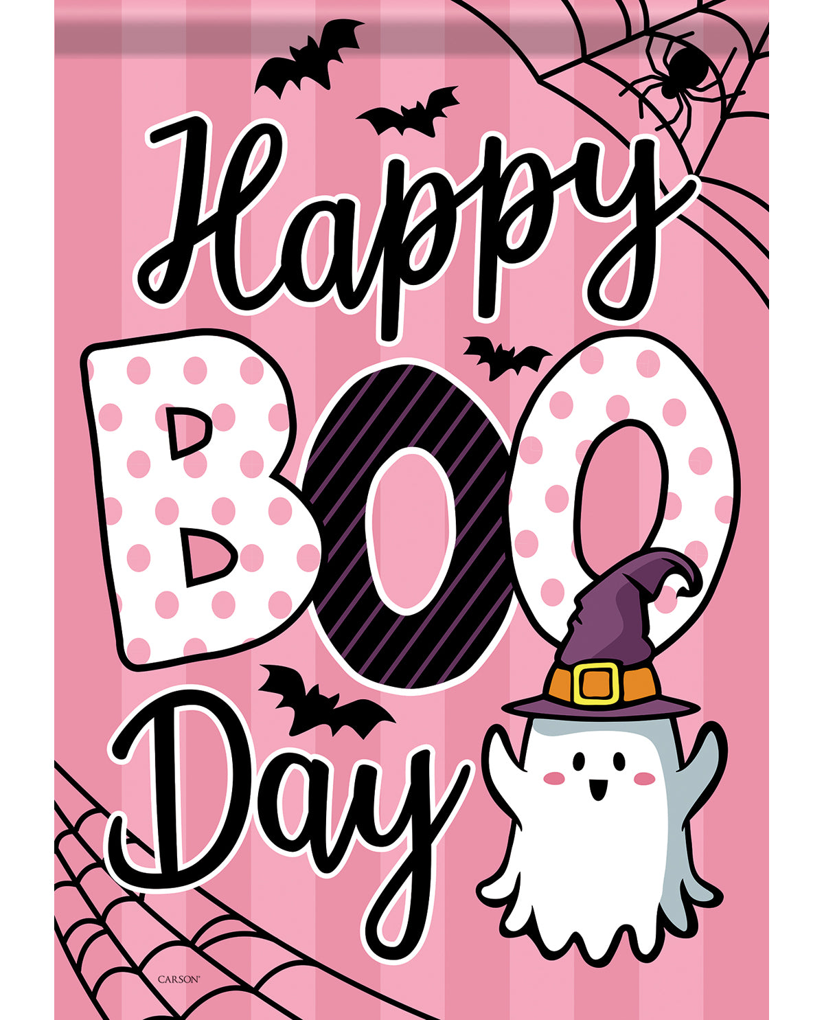 Carson Happy Boo Day Garden Flag