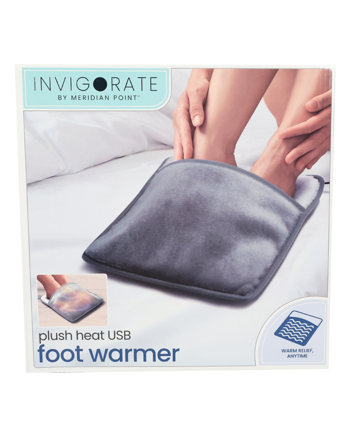 Plush Heat USB Foot Warmer