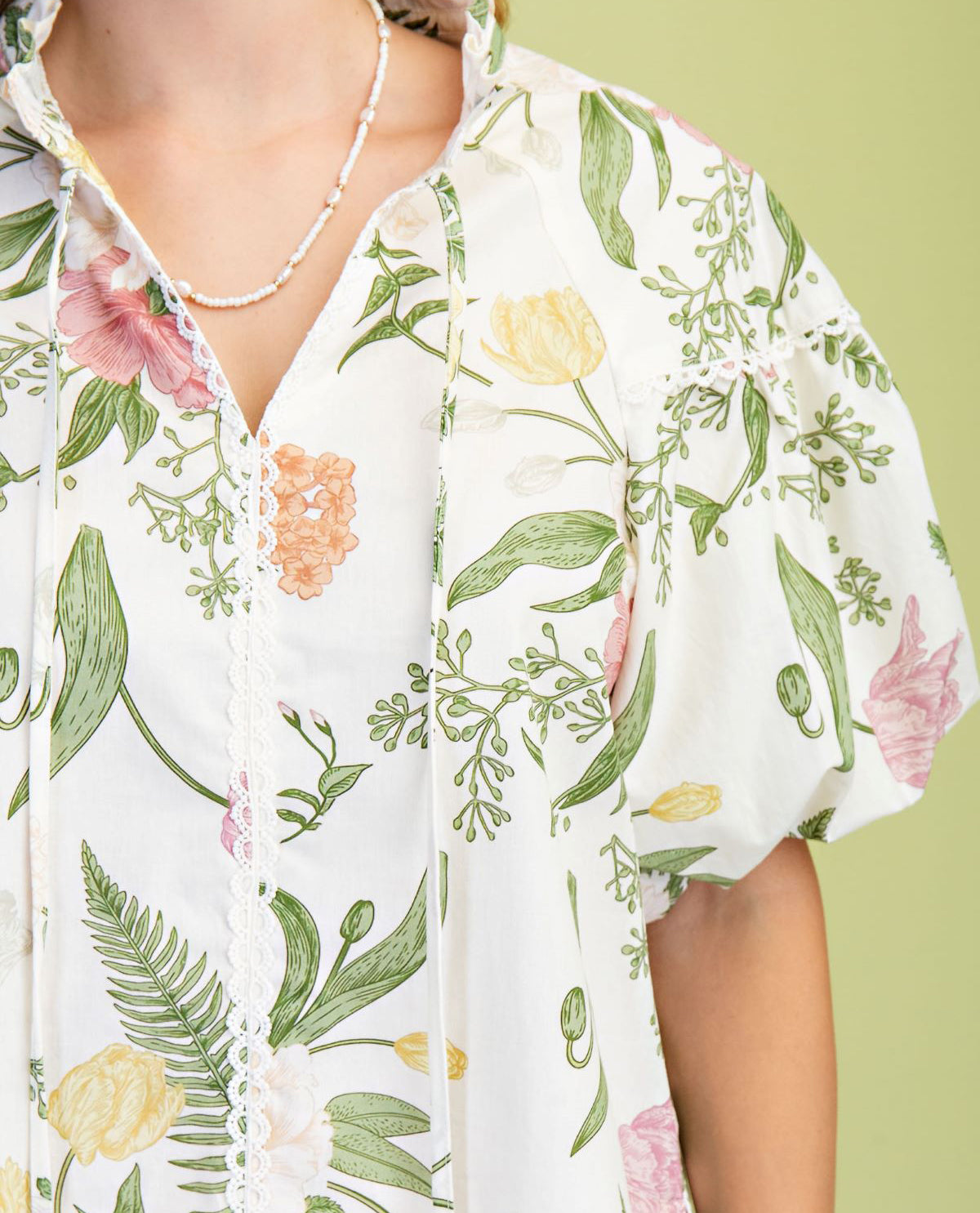 Gigio Flower Print Top