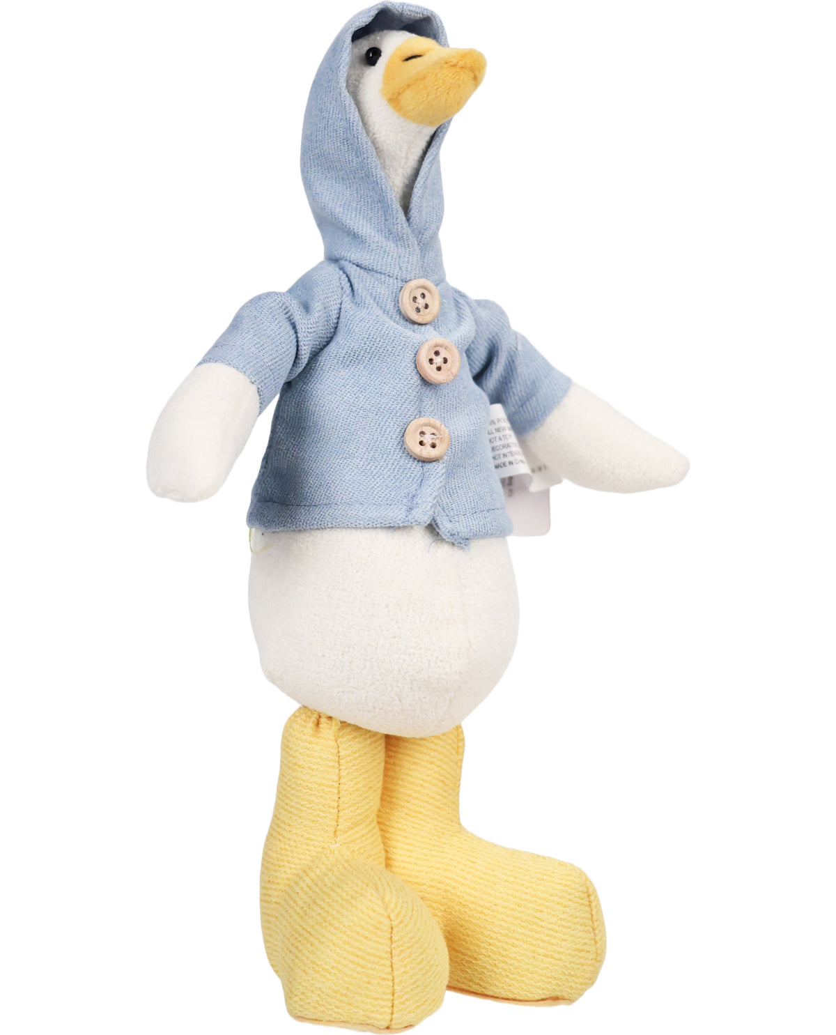 Standing Goose With Rain Jacket