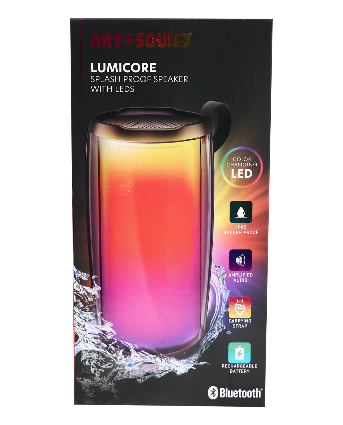 Lumicore Splash Proof Speaker
