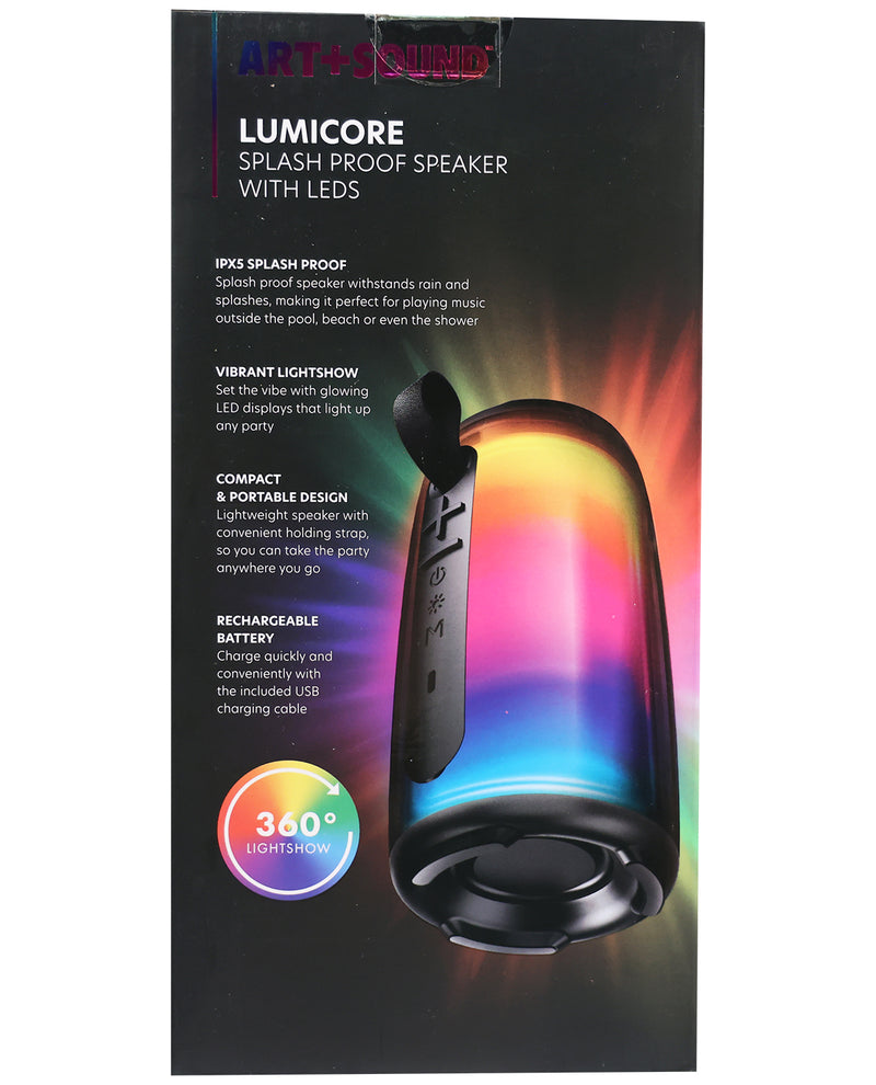 Lumicore Splash Proof Speaker