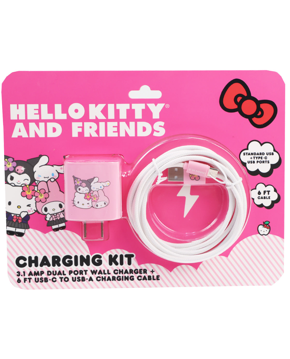 Hello Kitty Charging Kit