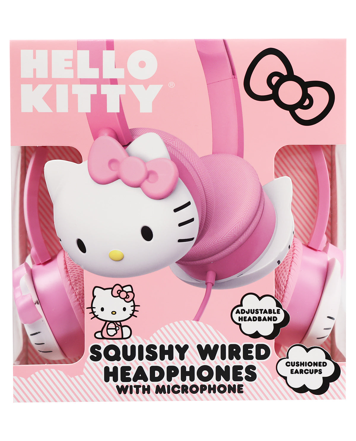 Hello Kitty Squishy Wired Headphones