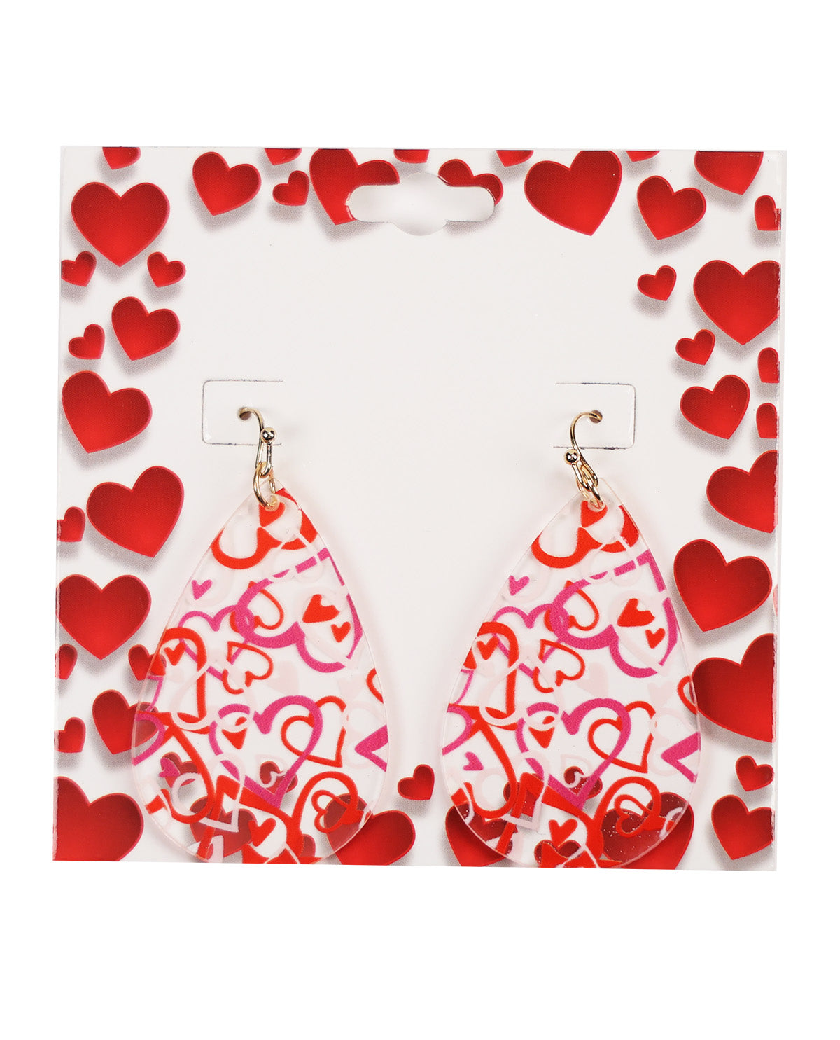 Heart Teardrop Earrings