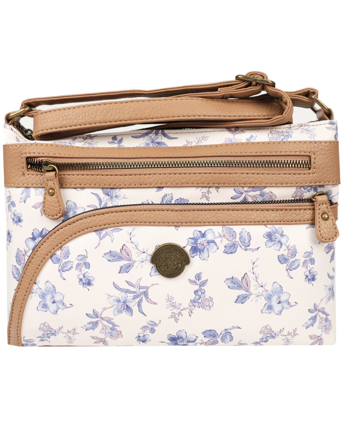 White Mountain Springmont Floral E/W Crossbody