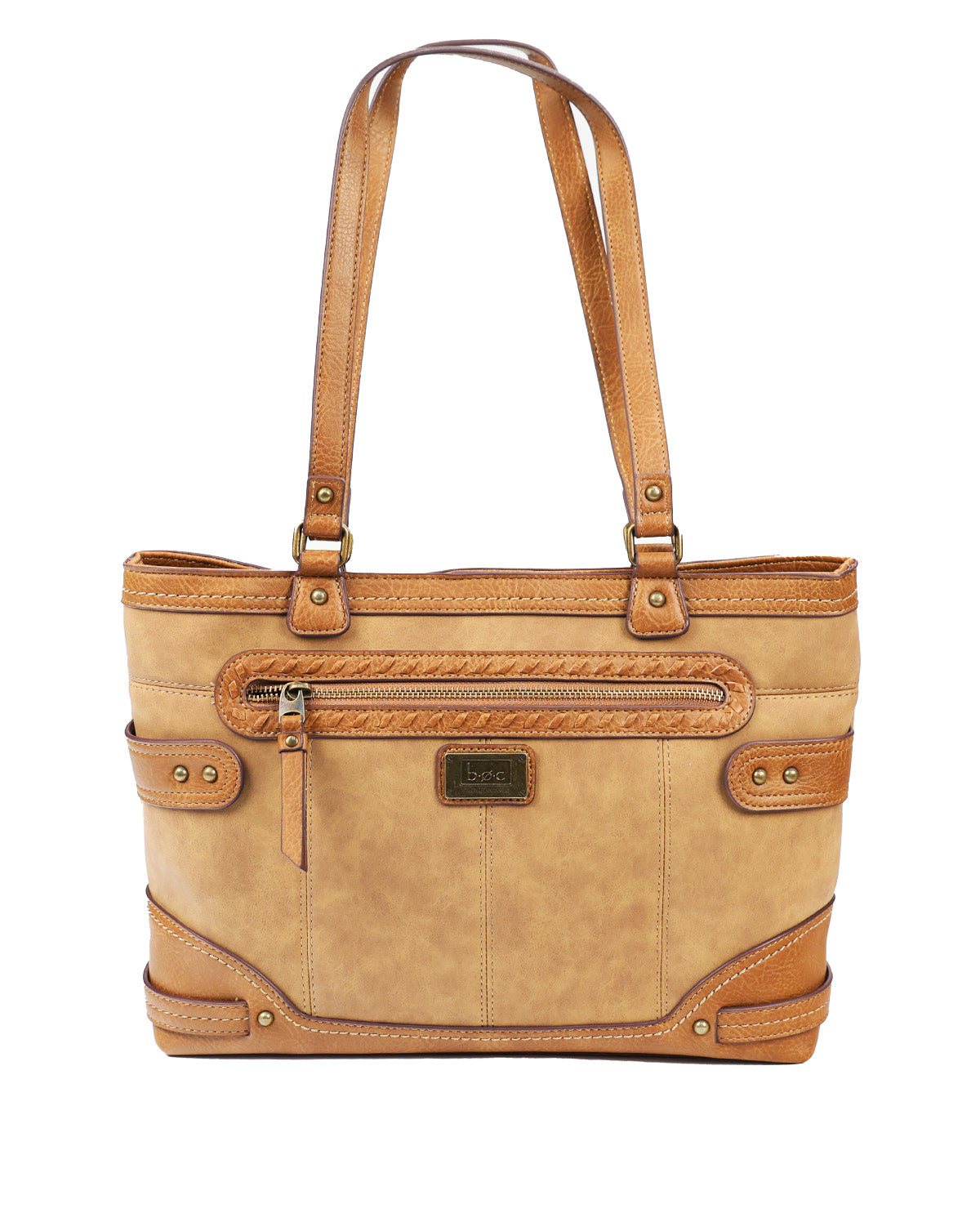 BOC Weston Whipstitch Tote Saddle