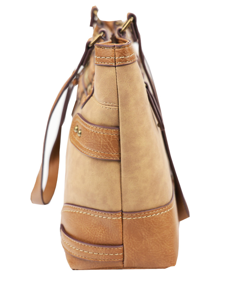 BOC Weston Whipstitch Tote Saddle