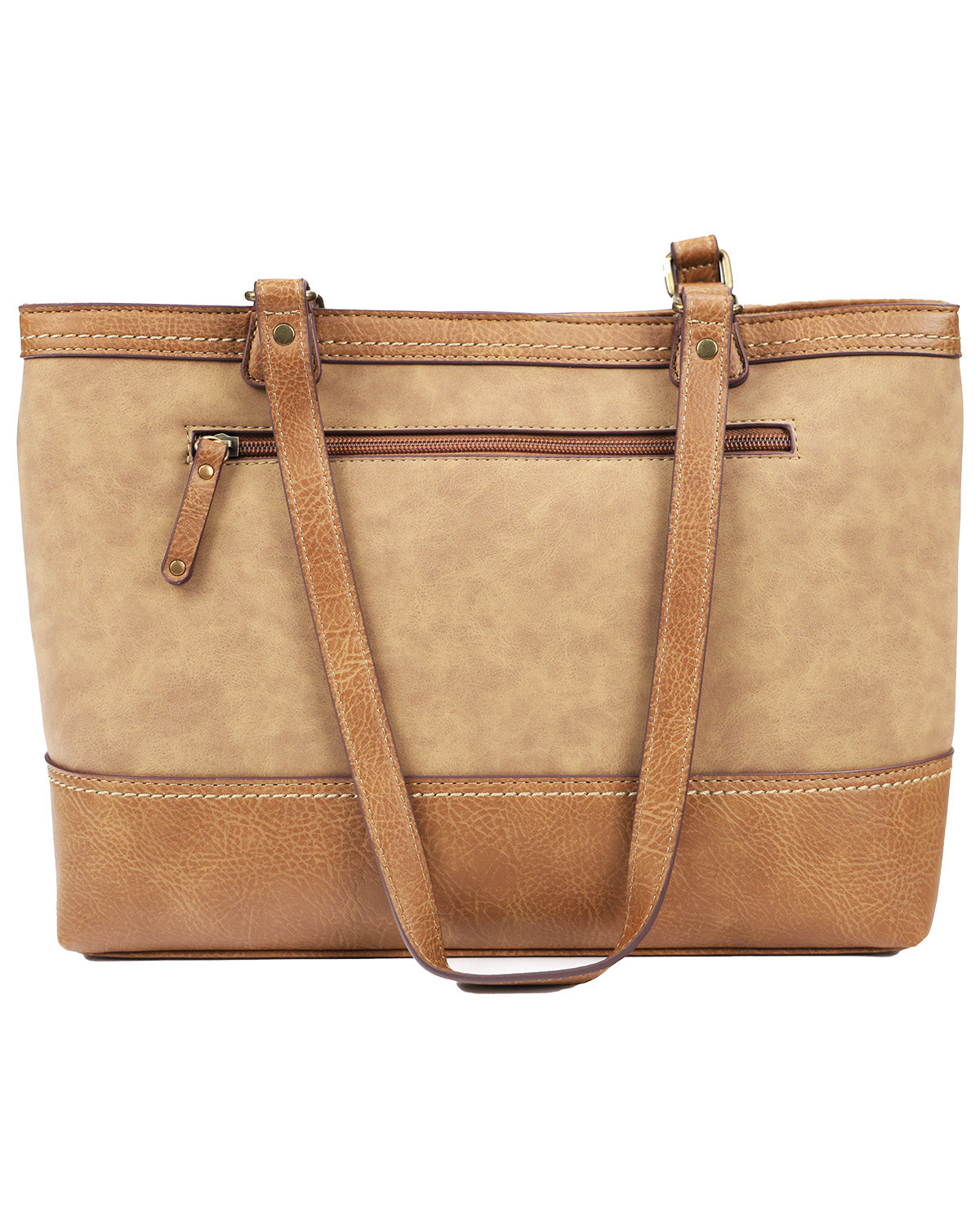 BOC Weston Whipstitch Tote Saddle