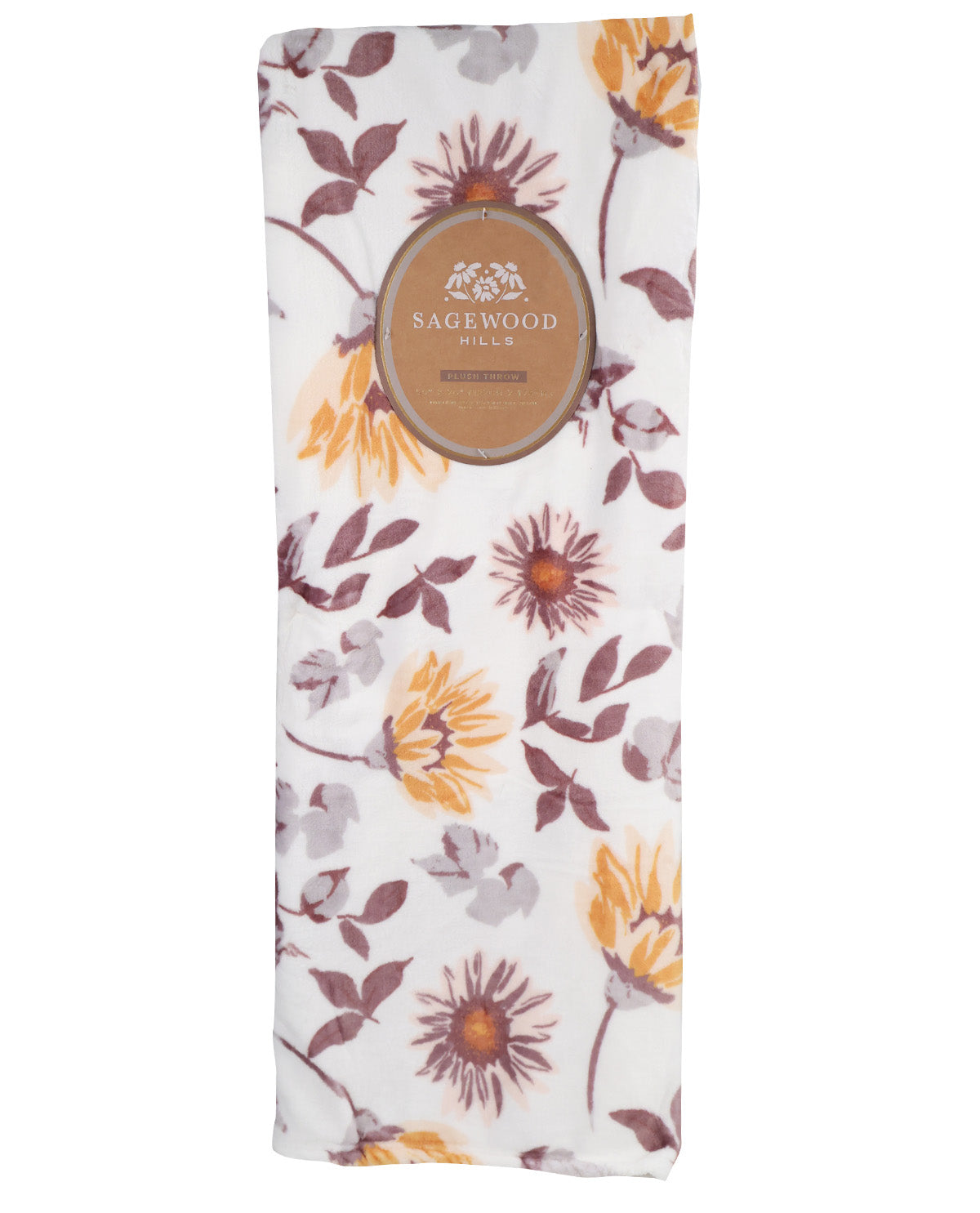 Talia Floral Sage Blanket
