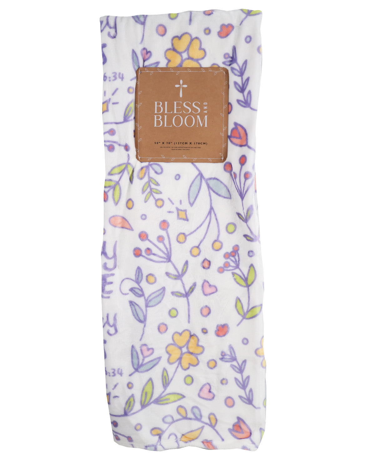 Bless & Bloom Floral Throw