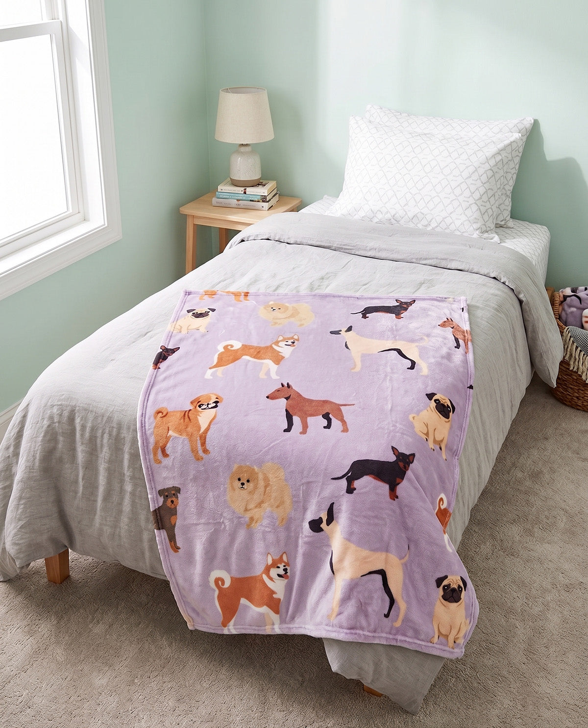 Pet Canine Plush Throw