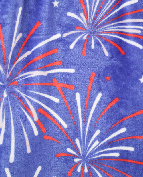 Americana Fireworks Throw