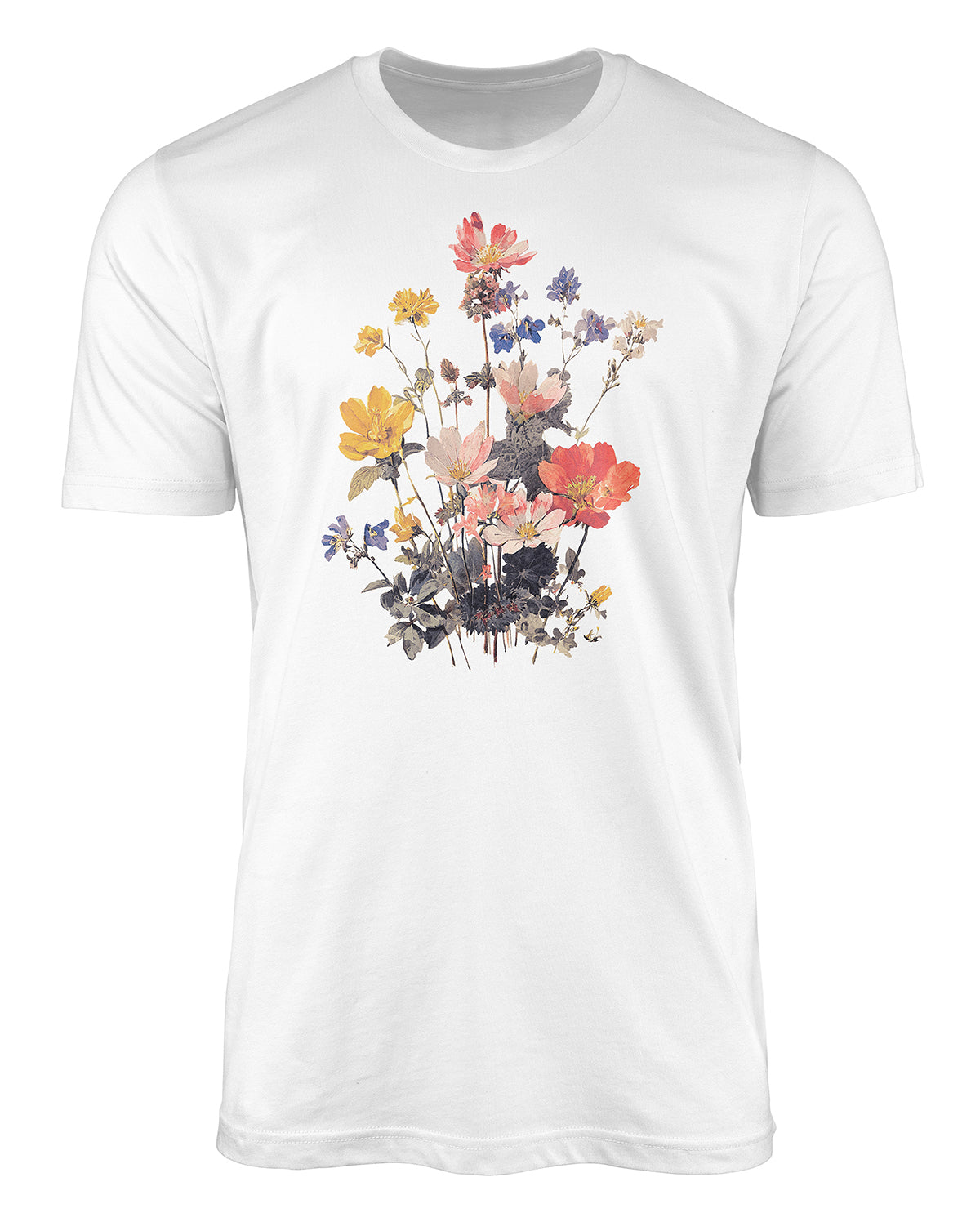 Missy Garden Flowers Short Sleeve Screen Tee