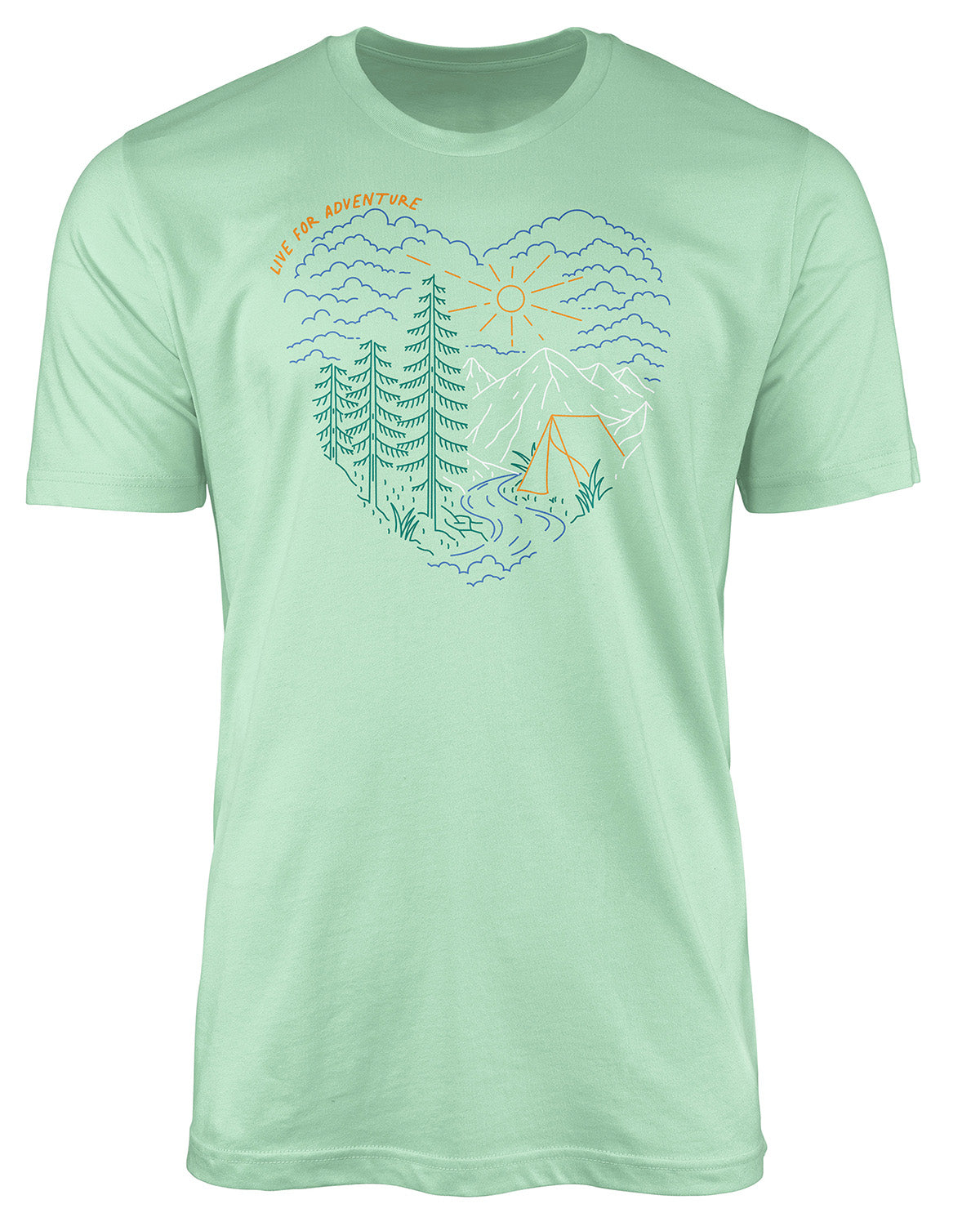 Missy Live for Adventure Short Sleeve Screen Tee