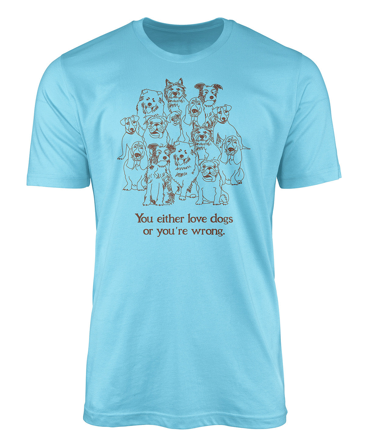 Missy Love Dogs Short Sleeve Screen Tee