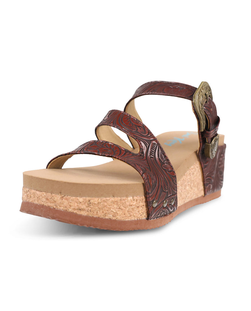 Emi Kay Windy Sandal Burnt Red