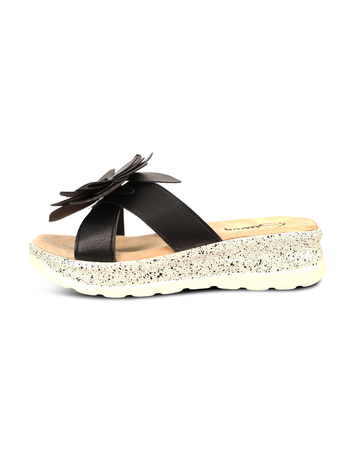 Savvy Gardenia Sandal Black