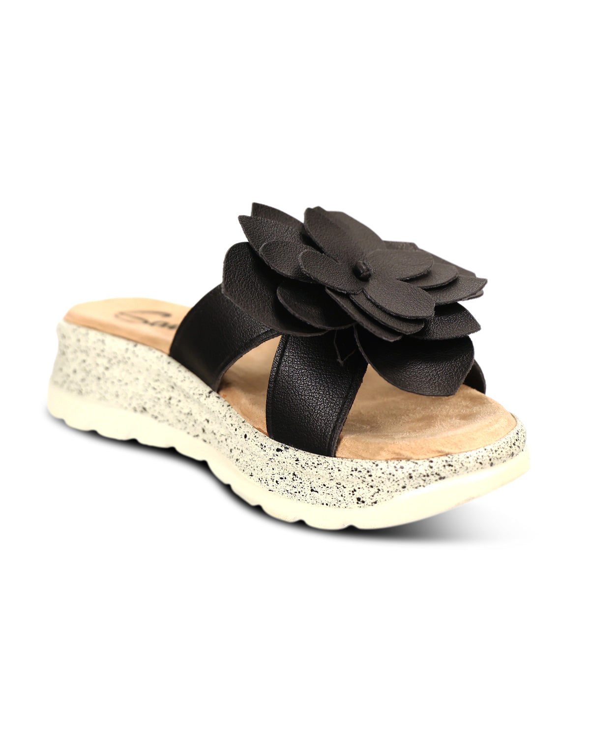 Savvy Gardenia Sandal Black