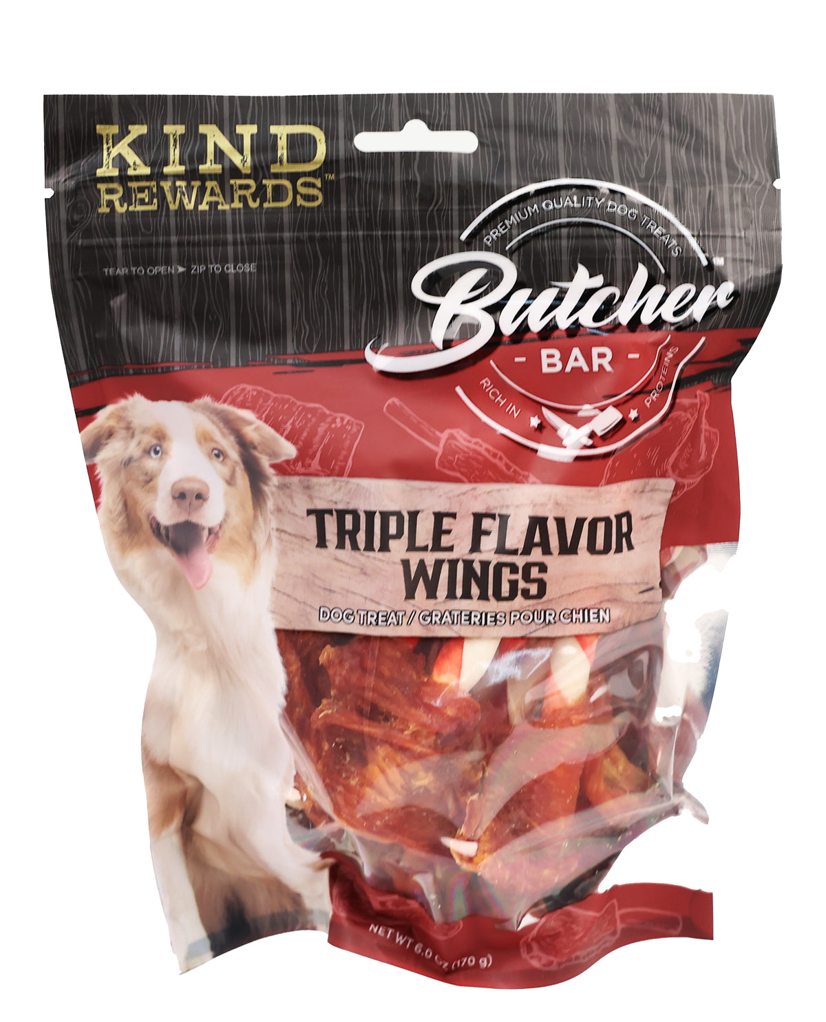 Butcher Bar Triple Flavor Dog Treats