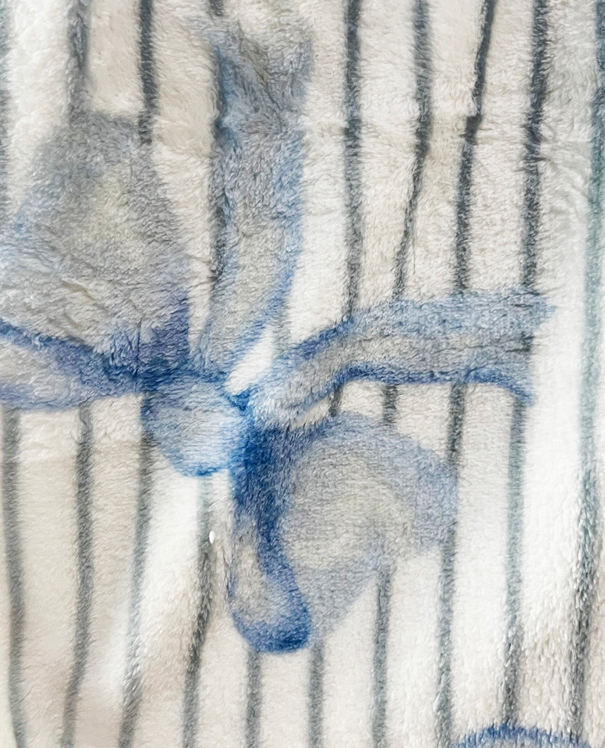 Lugano Blue Bows Throw