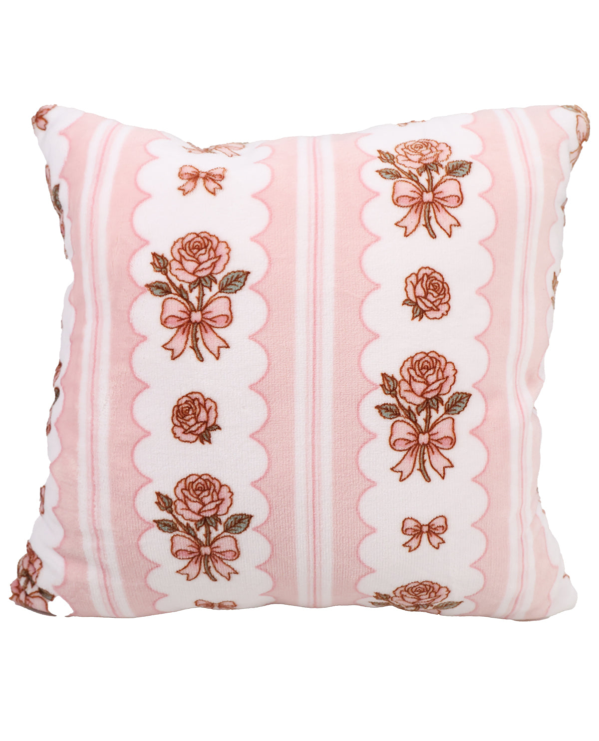 Bergamo Floral Stripe Blush Pillow