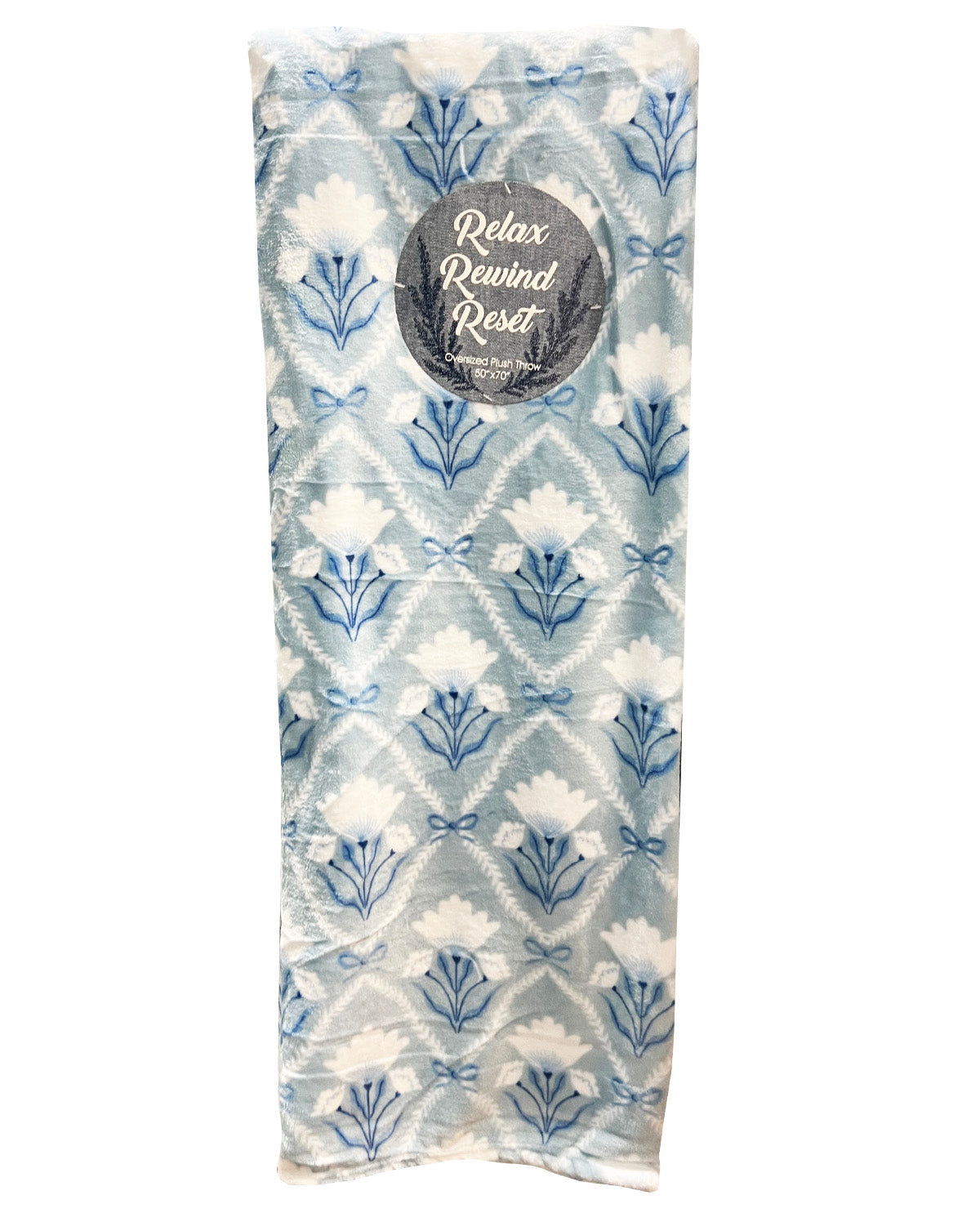 Madelaine Blue Throw