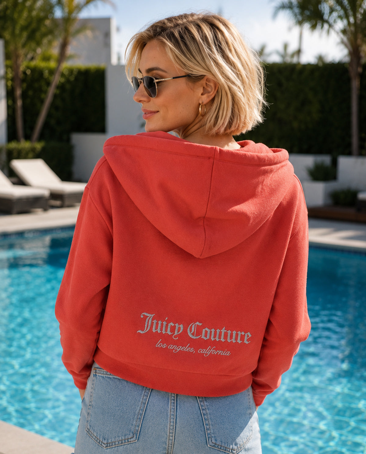 Juicy Couture Fleece Full Zip Hoodie