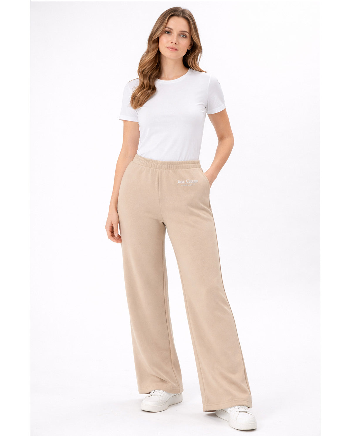 Juicy Couture Fleece Wide Leg Pant