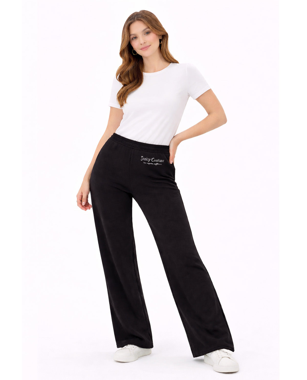 Juicy Couture Fleece Wide Leg Pant